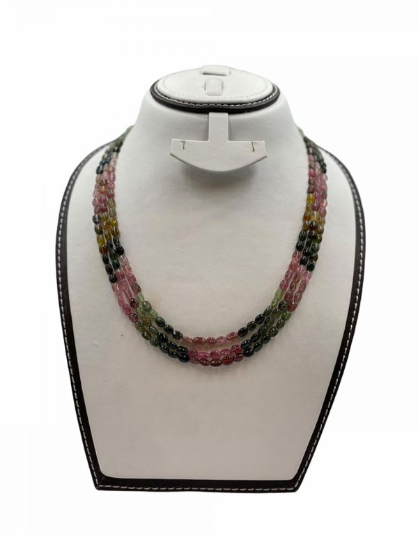 Tourmaline Necklace 3 lines