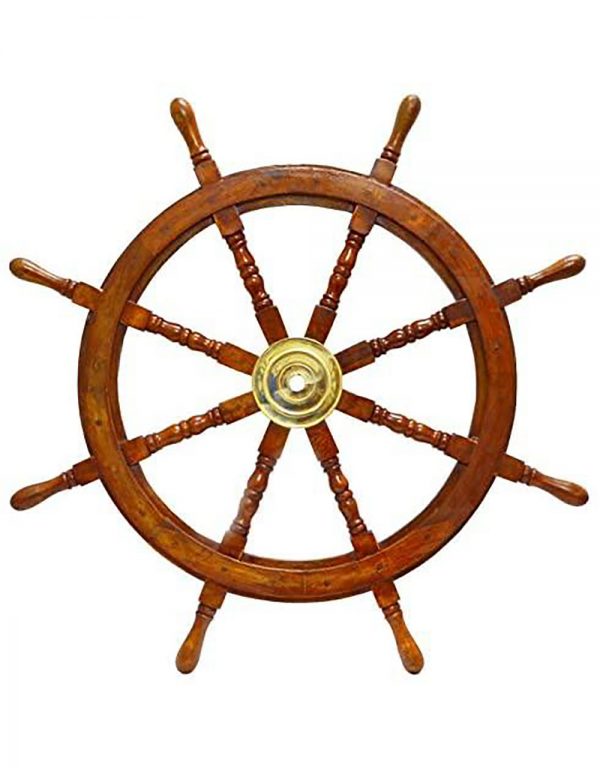 Nautical Wooden Ship Wheel 36inch