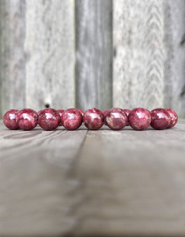 Thulite Stone Bracelet - Image 2