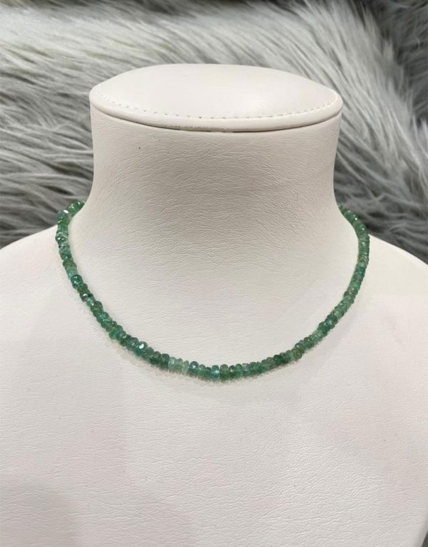 Emerald Single String Necklace