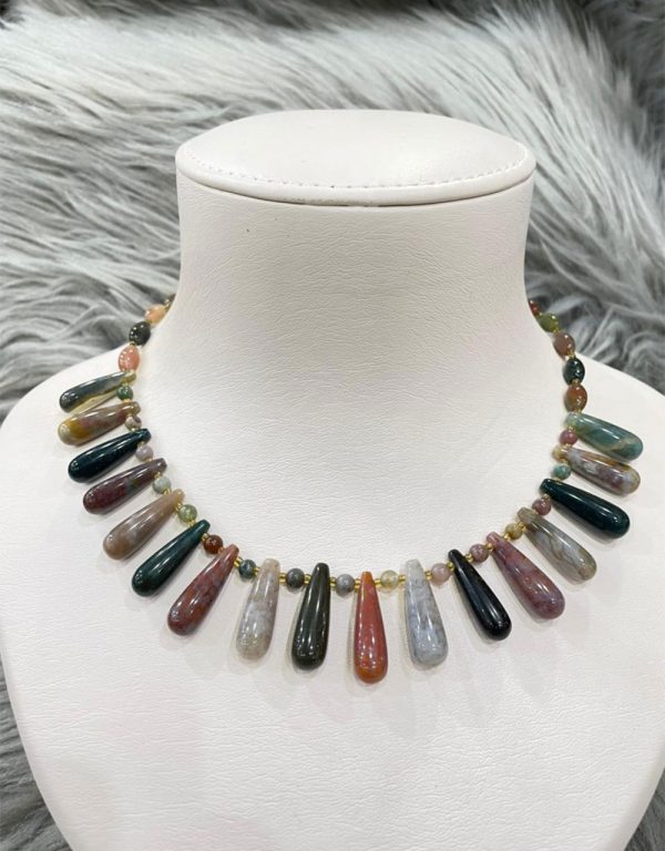 Jade Natural Stone Necklace