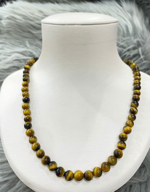 Tiger eye stone necklace