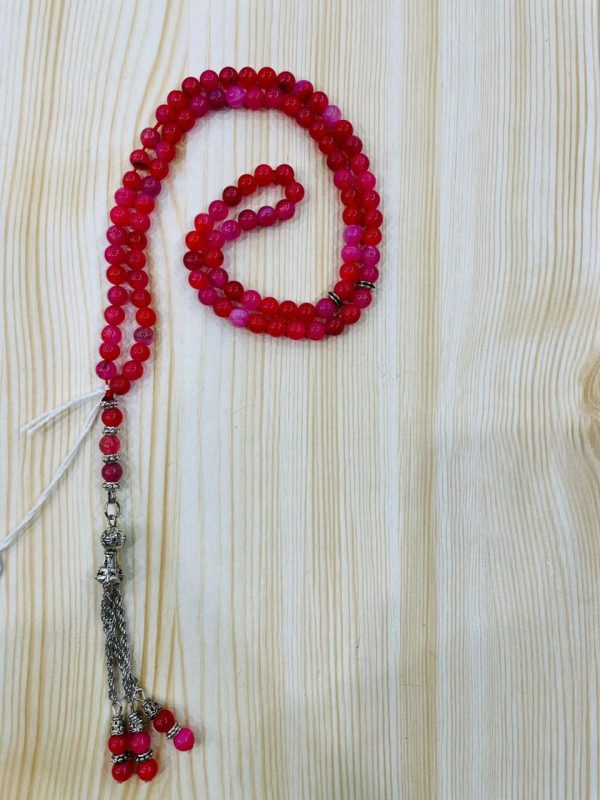 Red Agate Prayer Beads 99pcs Stone