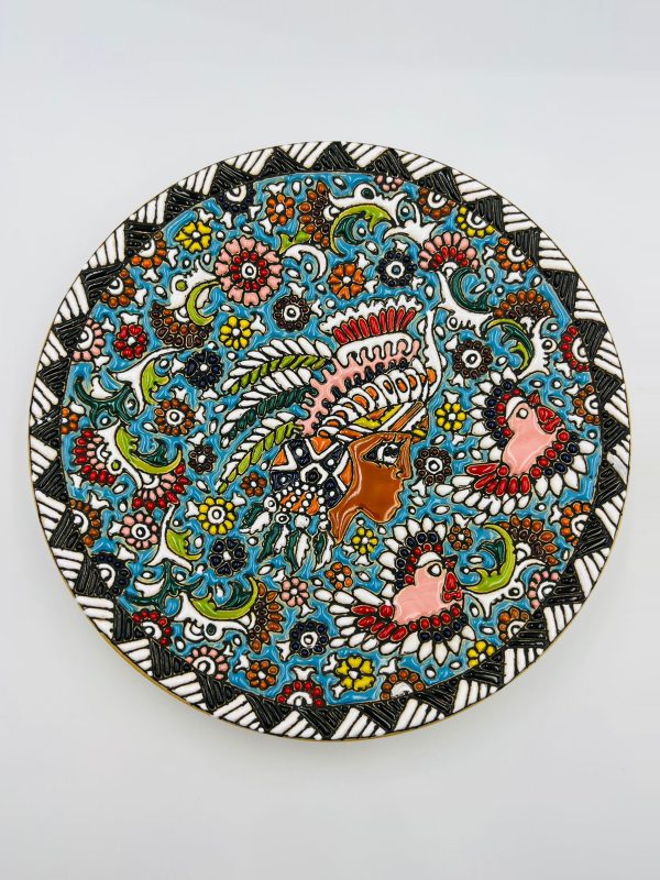 Persian Plate 8 inch